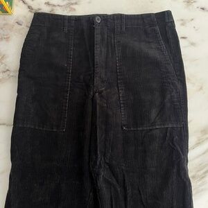 Alex Mill Black Corduroy Pants Size 14